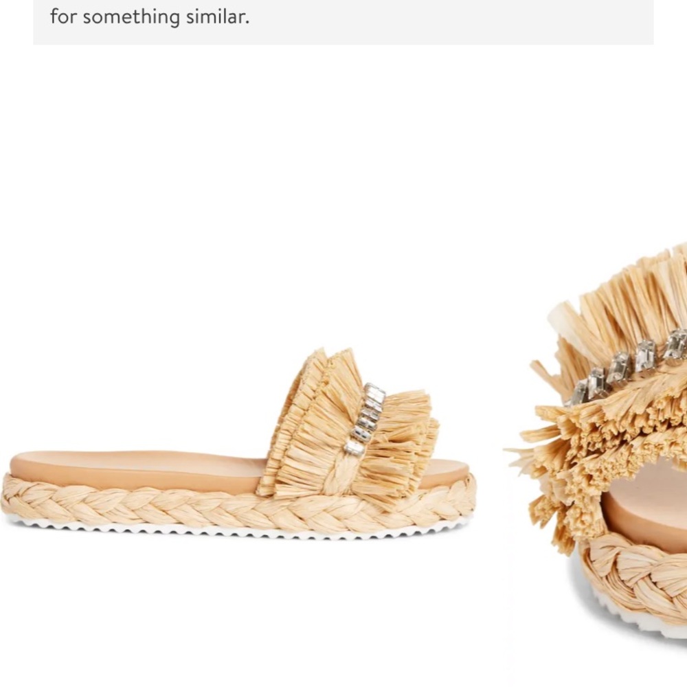 Brand new Prada slides